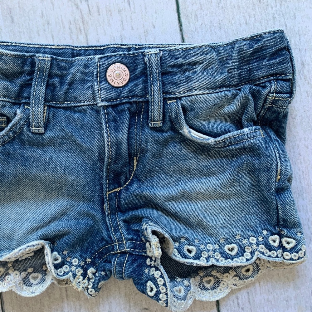 Toddler girl denim shorts